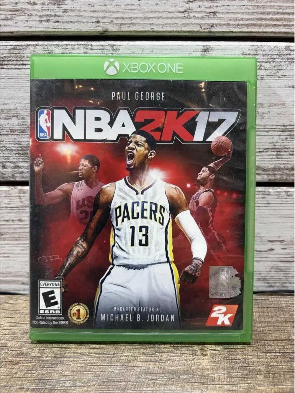 NBA2K17 Basketball Paul George XBOX1 Featuring My Career Michael B. Jordan